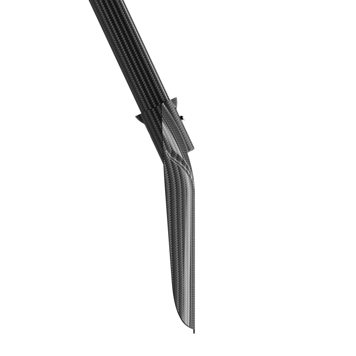 Straight blade back for snow analysis